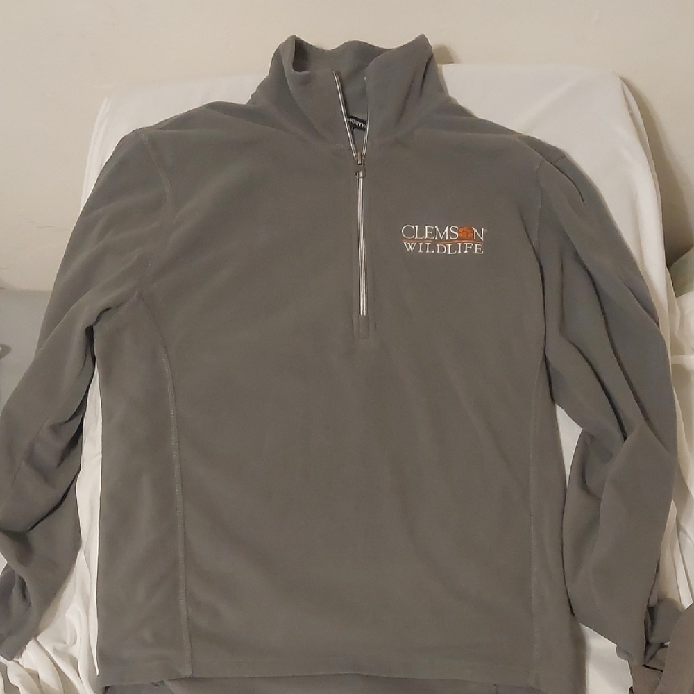 Clemson University Wildlife Quarter-Zip Fleece. Very Rare!